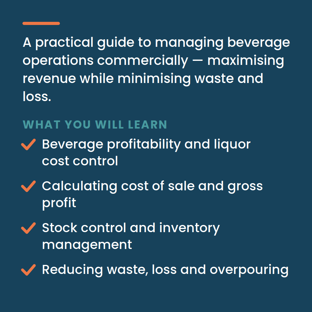 Beverage Profitability & Liquor Cost Management