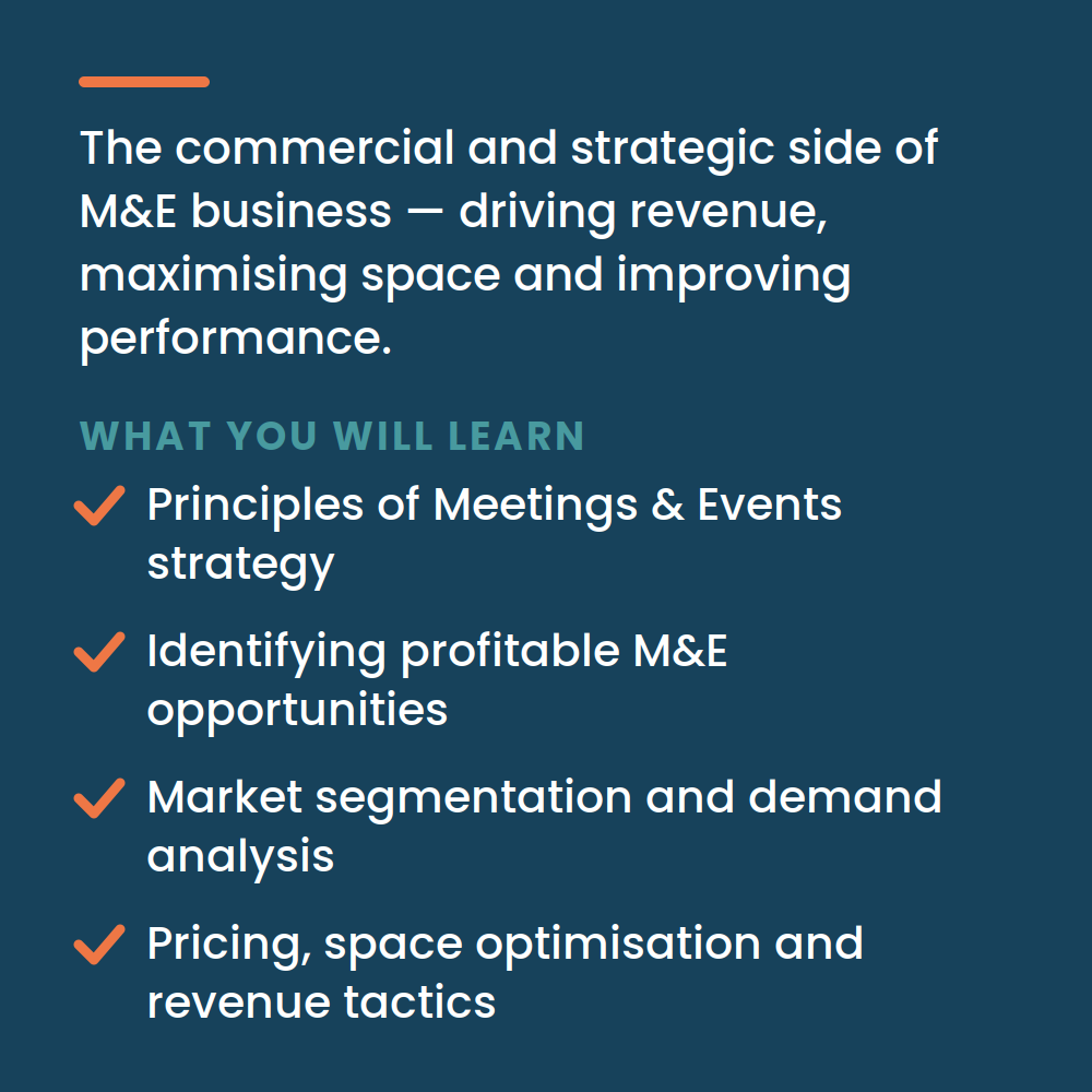Creating a Meetings & Events Strategy