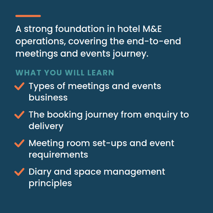 Introduction to Meetings & Events Sales